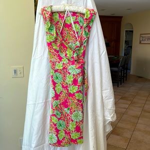 Lily Pulitzer Hayden Floral wrap dress  M